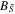 ${B}_{\tilde{S}}$