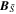${{\boldsymbol{B}}}_{\tilde{S}}$