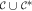${ \mathcal C }\cup {{ \mathcal C }}^{* }$