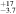 ${}_{-3.7}^{+17}$