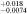 ${}_{-0.0074}^{+0.018}$