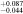 ${}_{-0.044}^{+0.087}$