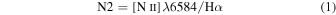 Equation (1)