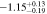 $-1.1{5}_{-0.19}^{+0.13}$