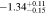 $-1.3{4}_{-0.15}^{+0.11}$