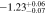 $-1.2{3}_{-0.07}^{+0.06}$