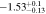$-1.5{3}_{-0.13}^{+0.1}$