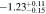 $-1.2{3}_{-0.15}^{+0.11}$