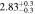 $2.8{3}_{-0.3}^{+0.3}$