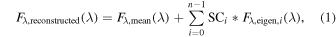 Equation (1)