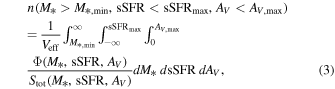 Equation (3)