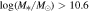 ${\rm{log}}({M}_{* }/{M}_{\odot })\gt 10.6$