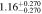 $1.1{6}_{-0.270}^{+0.270}$