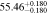 $55.4{6}_{-0.180}^{+0.180}$