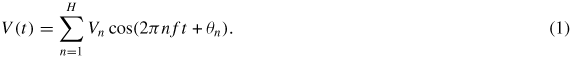 Equation (1)