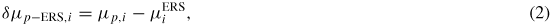 Equation (2)
