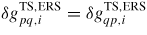 $\delta g_{pq,i}^{{\rm TS,ERS}} =\delta g_{qp,i}^{\rm TS,ERS}$