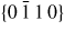 $\{0\,\bar{{1}}\,1\,0\}$