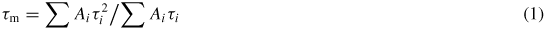 Equation (1)