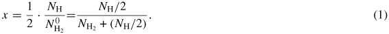 Equation (1)