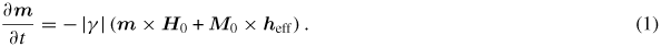 Equation (1)