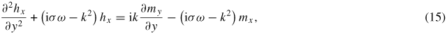 Equation (15)