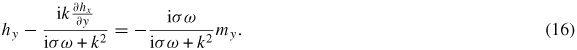 Equation (16)