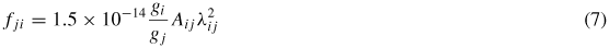 Equation (7)