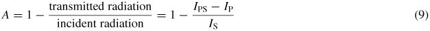 Equation (9)