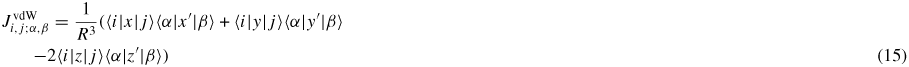 Equation (15)