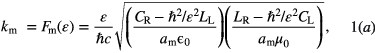 Equation (1(a))