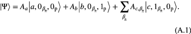 Equation (A.1)