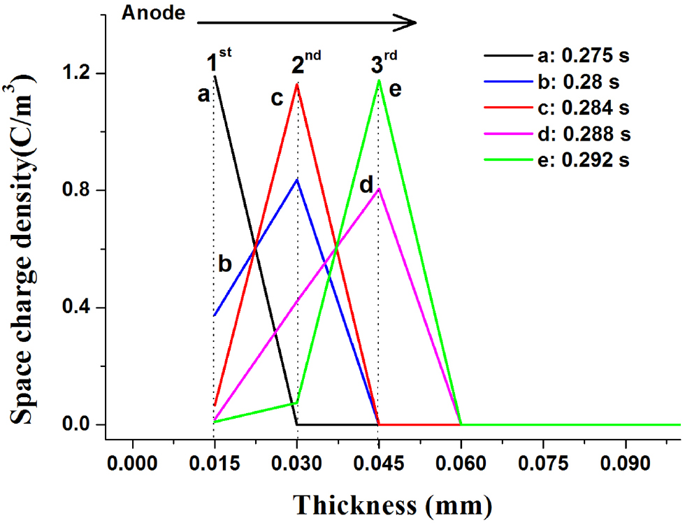 A model and simulation of fast space charge pulses in polymers - IOPscience