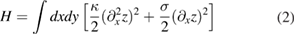 Equation (2)