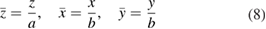 Equation (8)