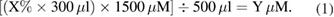 Equation (1)