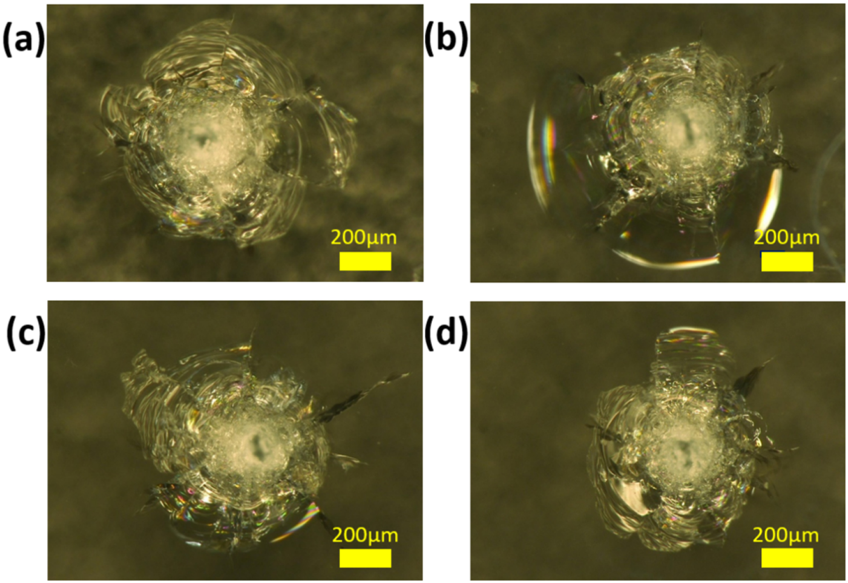 Study on damage characteristics of fused silica glass induced by plasma ...
