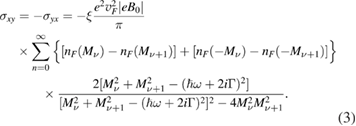 Equation (3)