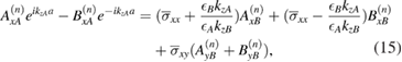 Equation (15)