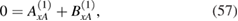 Equation (57)