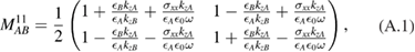 Equation (A.1)