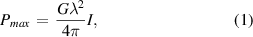 Equation (1)