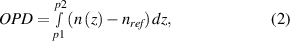 Equation (2)