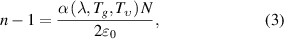 Equation (3)
