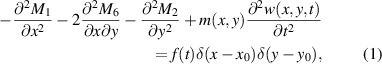 Equation (1)