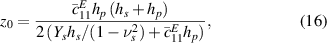 Equation (16)