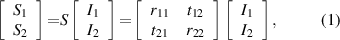 Equation (1)