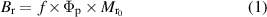 Equation (1)