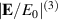 $|\mathbf{E}/E_0|^{(3)}$