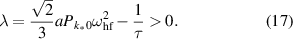 Equation (17)